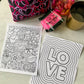 Valentine's Day Coloring Sheet Pack