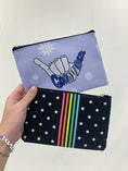 Load image into Gallery viewer, Good Vibes Hand Small Accessory Pouch
