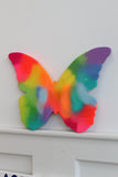 Rainbow Gradient Butterfly Painting