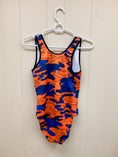 Load image into Gallery viewer, Blue & Orange Camo One-Piece
