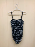 Load image into Gallery viewer, Nola Roll Wave Gothic Print One-Piece

