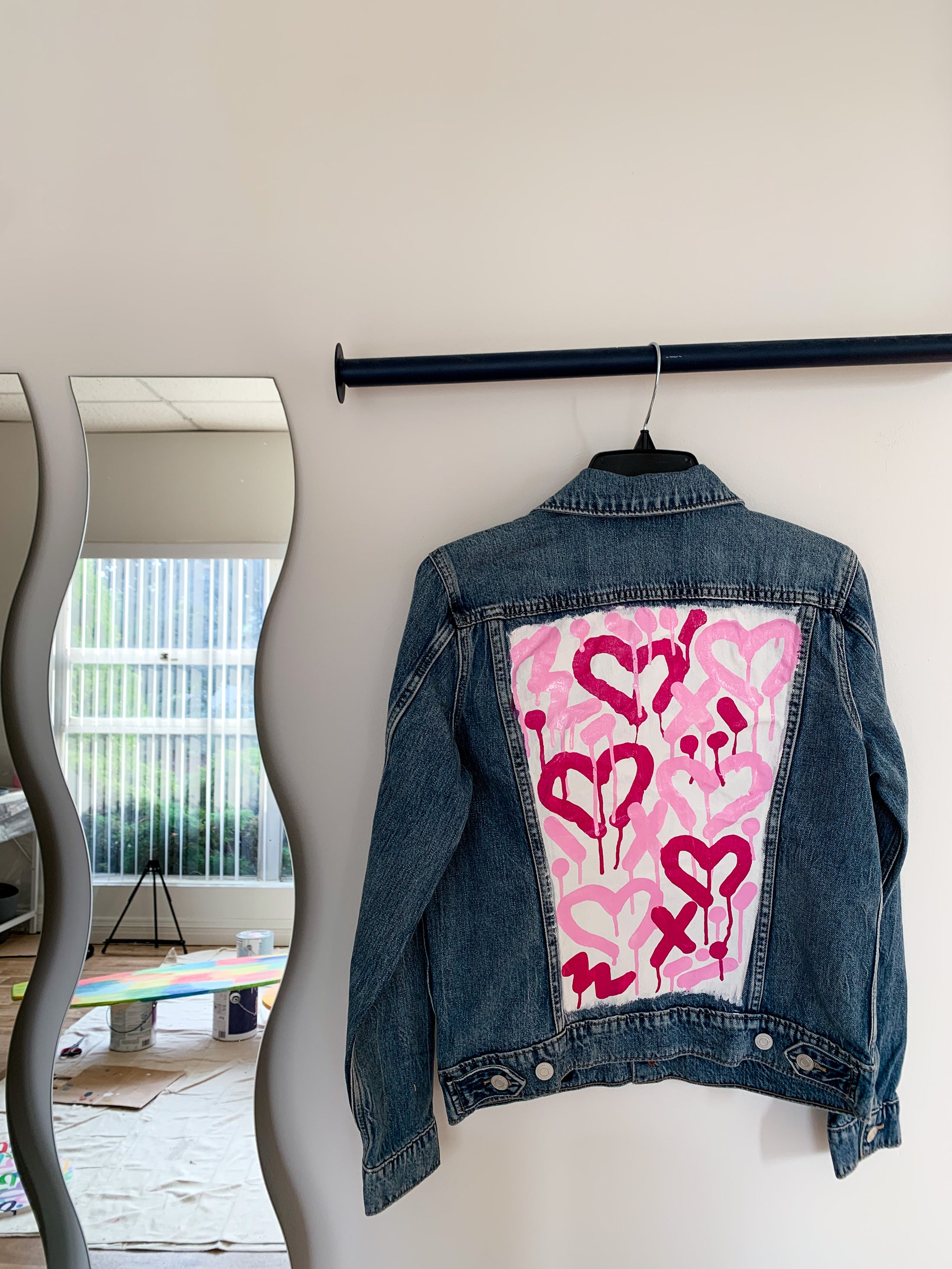 Hand Painted Denim Jacket