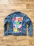 Load image into Gallery viewer, Hand Painted Denim Jacket
