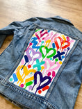 Load image into Gallery viewer, Hand Painted Denim Jacket
