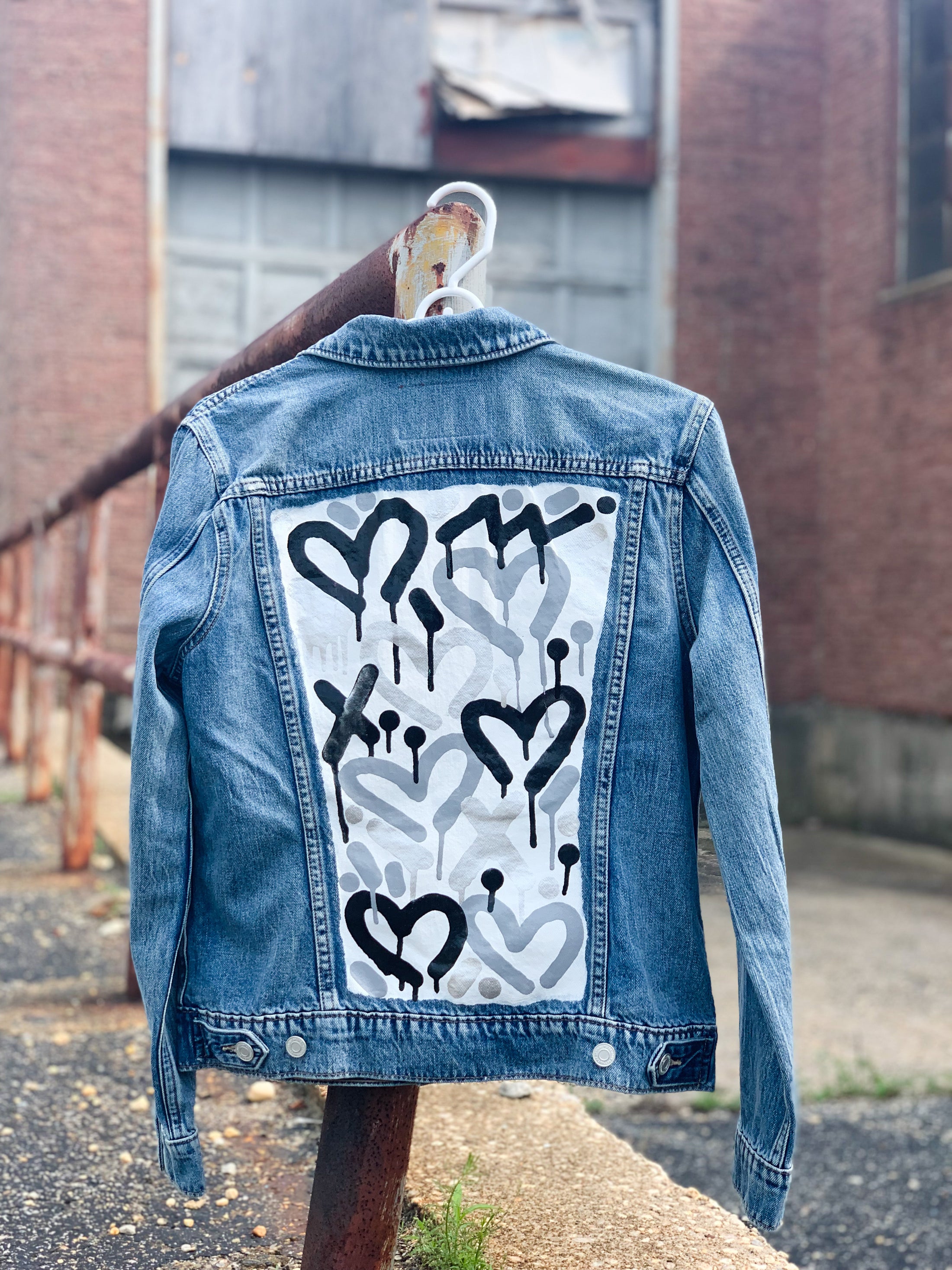 Hand Painted Denim Jacket
