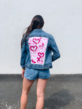 Load image into Gallery viewer, Hand Painted Denim Jacket
