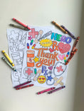 Load image into Gallery viewer, Thank You Healthcare Heroes Coloring Sheet
