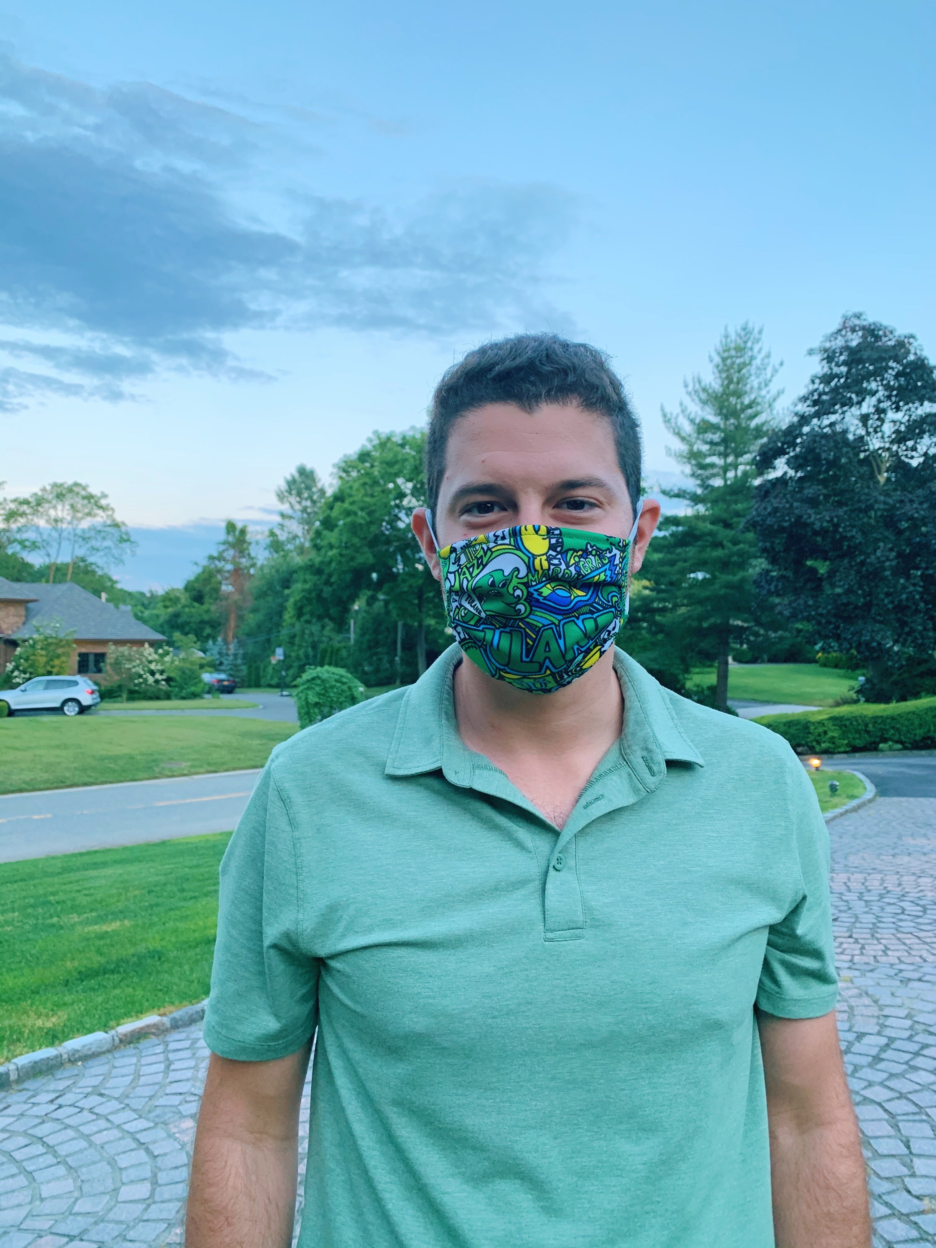 Tulane Face Mask Cover Pre-Pack