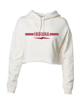 Load image into Gallery viewer, Indiana Lightning Bolt Stripe Cream Sweatshirt
