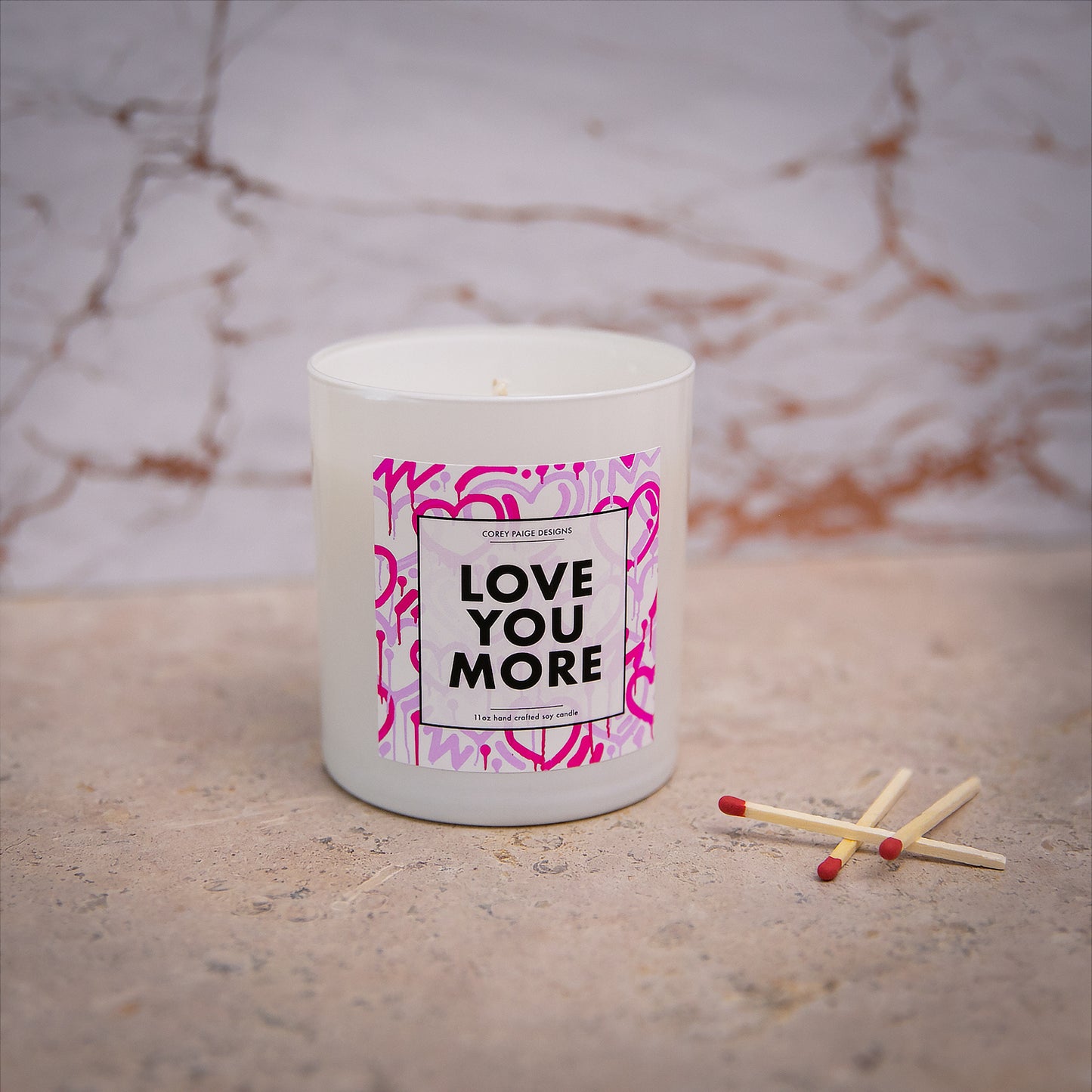 Love You More Candle Collection