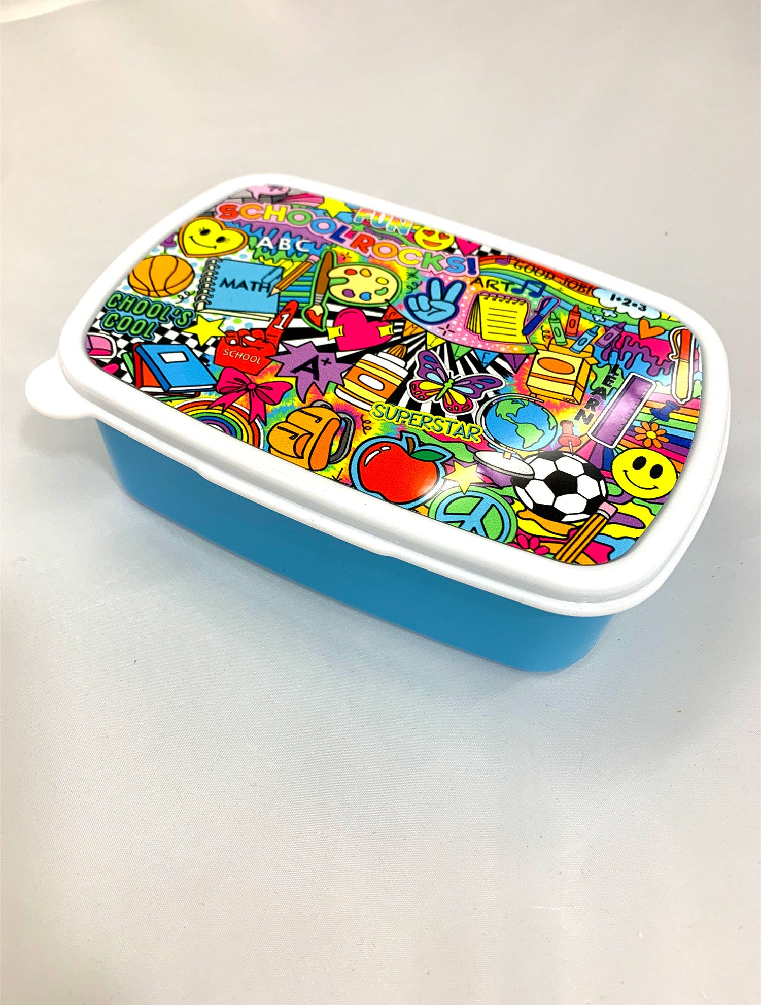 School Rocks Plastic Box