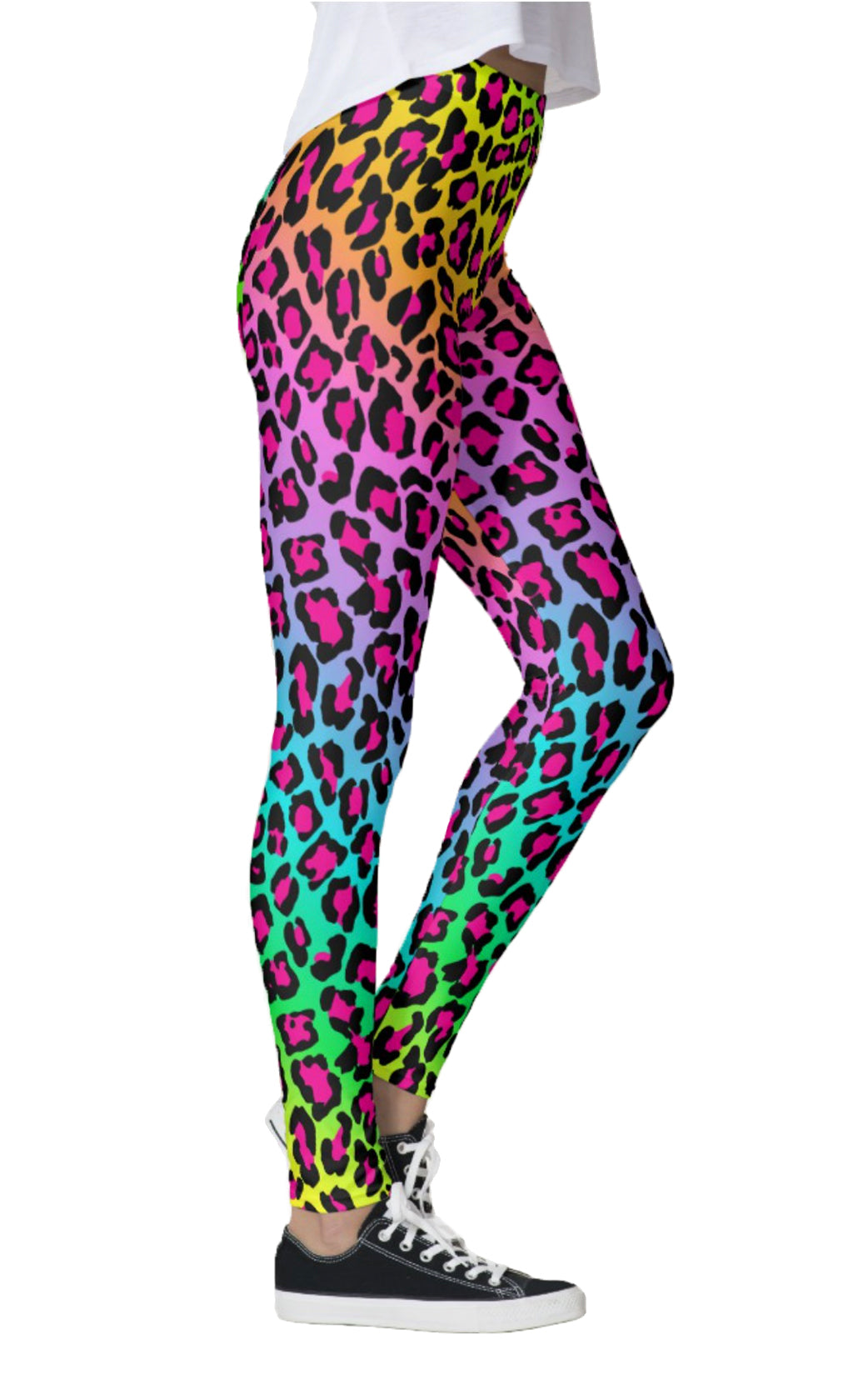 Rainbow Cheetah Leggings