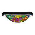 Load image into Gallery viewer, Mardi Gras Collage Fanny Pack
