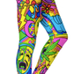 Mardi Gras Collage Leggings