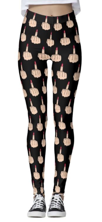 Middle Finger Leggings – CoreyPaigeDesigns