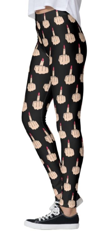 Middle Finger Leggings – CoreyPaigeDesigns