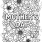 Mother's Day Coloring Sheet Pack
