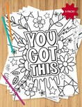 Load image into Gallery viewer, CPD Motivation Coloring Sheet Pack
