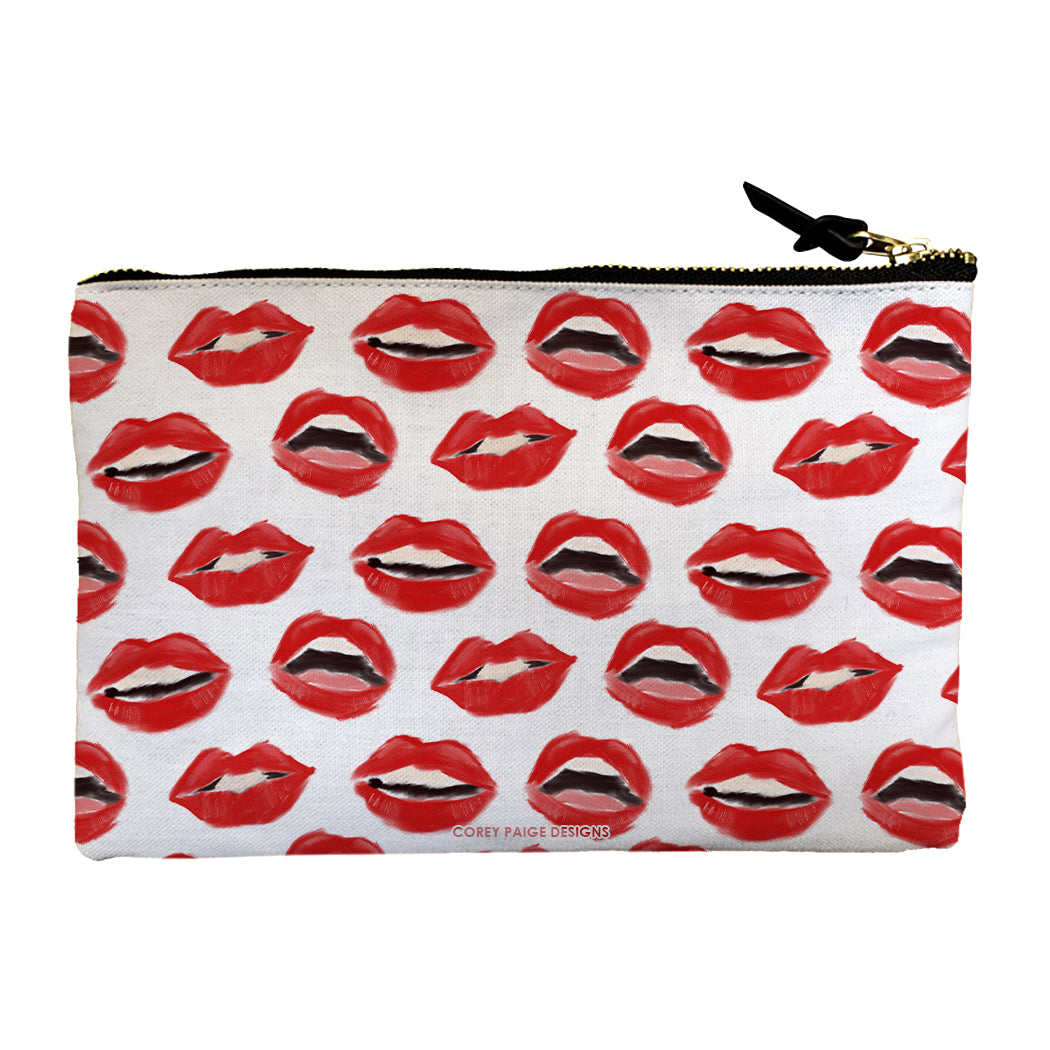 Painted Lips Accessory Pouch