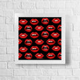 Load image into Gallery viewer, Painted Lips Framed Print
