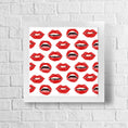 Load image into Gallery viewer, Painted Lips Framed Print
