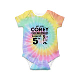 Pastel Tie Dye Baby Onesie