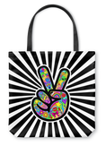 Load image into Gallery viewer, Peace Out Tote Bag
