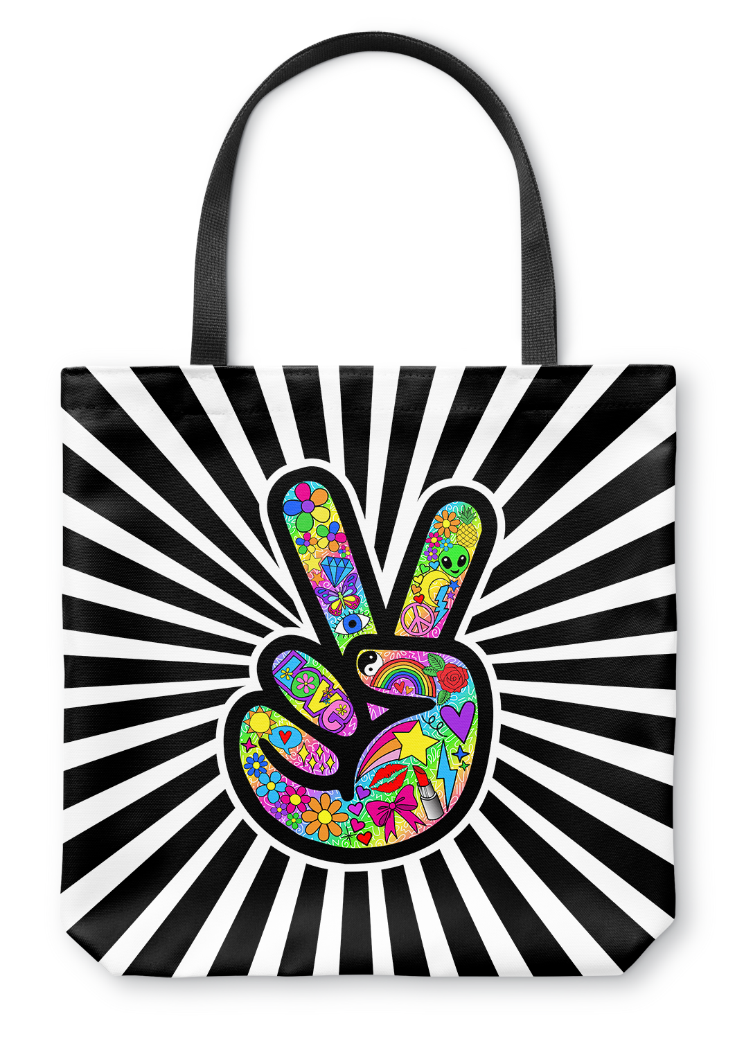 Peace Out Tote Bag