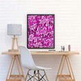 Load image into Gallery viewer, Graffiti Love Framed Print
