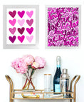 Load image into Gallery viewer, Painted Hearts Framed Print
