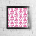 Load image into Gallery viewer, Skull Pattern Framed Print
