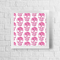 Load image into Gallery viewer, Skull Pattern Framed Print
