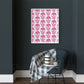 Skull Pattern Framed Print