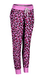 Pink Cheetah Joggers