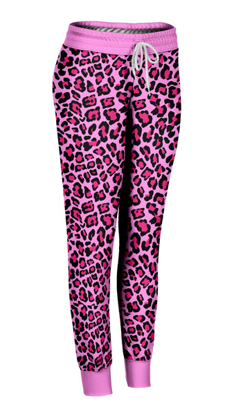 Pink Cheetah Joggers