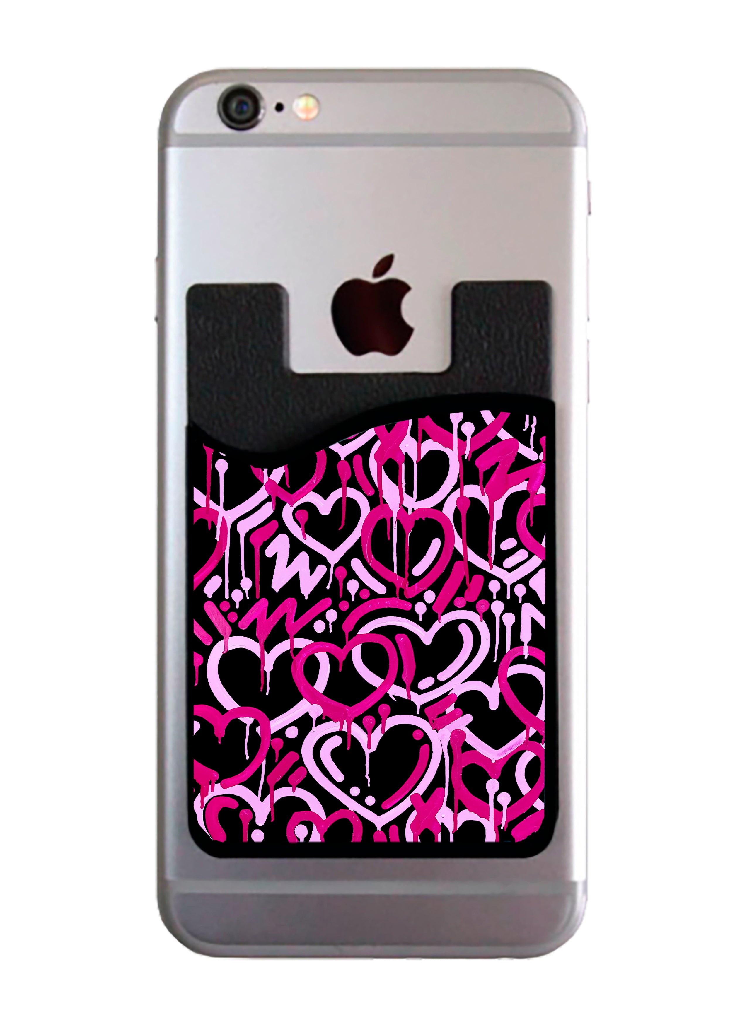 Pink Electric Love Card Caddy