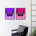 Load image into Gallery viewer, Ombré Butterfly Framed Print
