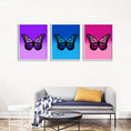 Load image into Gallery viewer, Ombré Butterfly Framed Print
