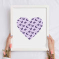 Load image into Gallery viewer, Butterfly Heart Framed Print
