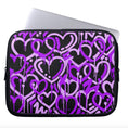 Load image into Gallery viewer, Purple Electric Love Laptop Sleeve
