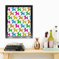 Load image into Gallery viewer, Rainbow Balloon Dog Framed Print

