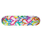Rainbow Graffiti Hearts Skateboard Deck