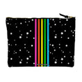 Load image into Gallery viewer, Rainbow Stripe Stars Accessory Pouch
