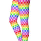 Rainbow Checkered Leggings
