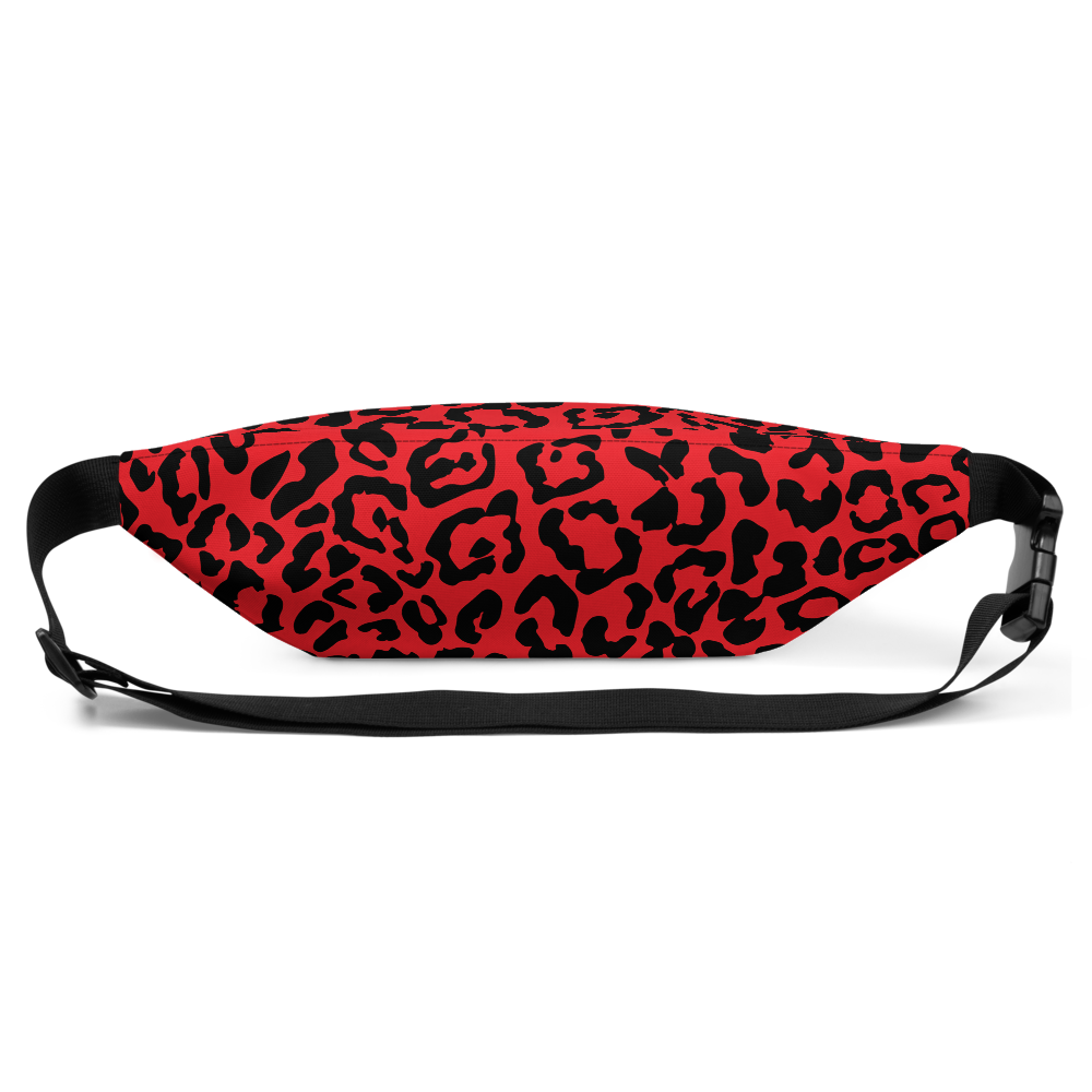 Red Cheetah Fanny Pack