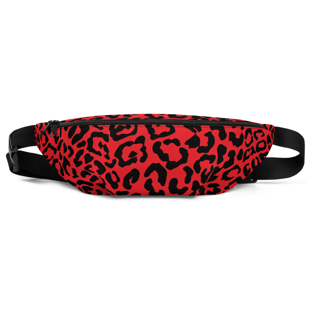 Red Cheetah Fanny Pack