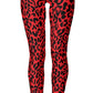 Red Cheetah Leggings