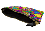 Hippie Collage Accessory Pouch