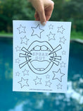 Load image into Gallery viewer, Speak Out Mouth Coloring Sheet
