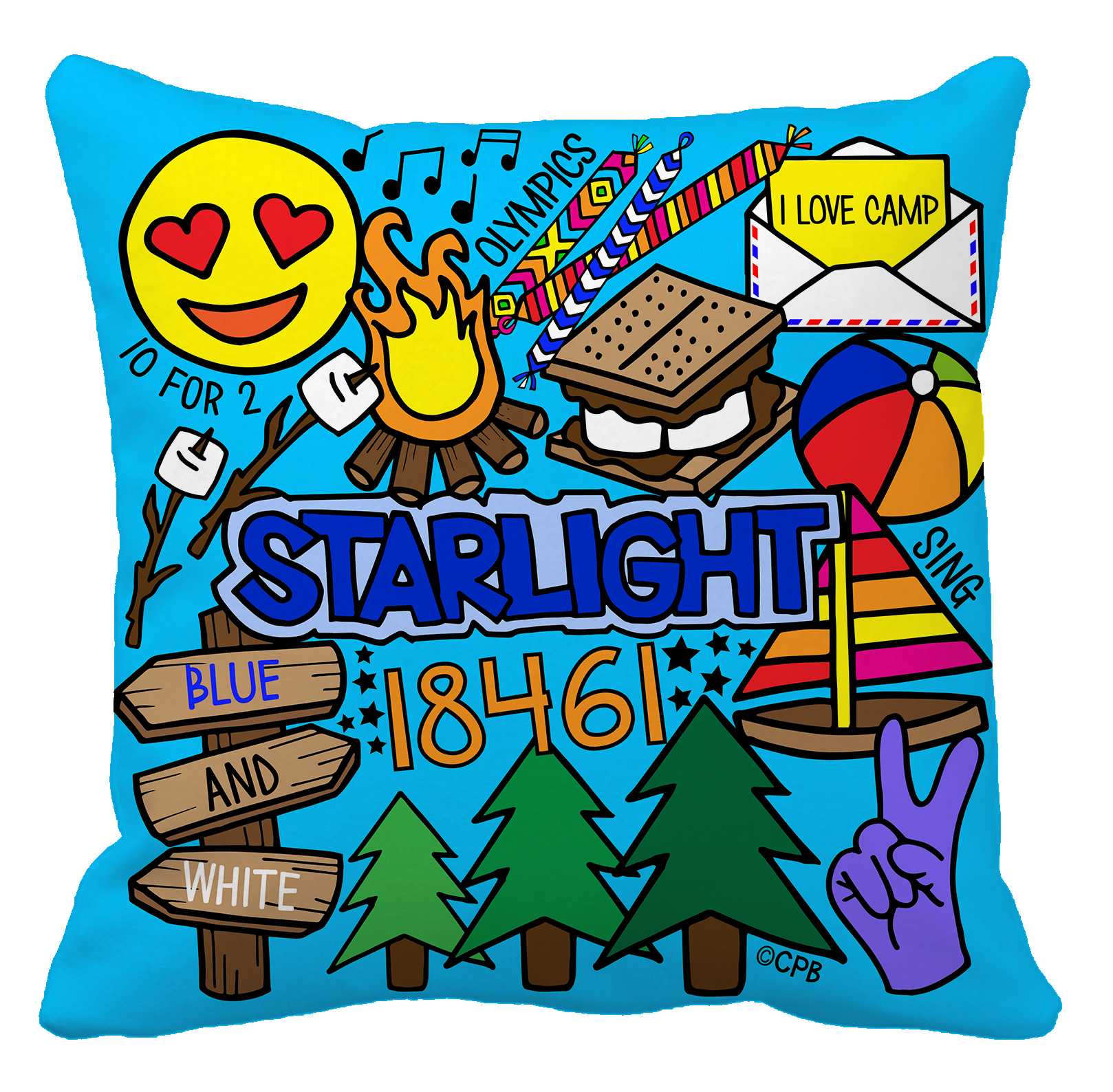 Starlight Throw Pillow Case